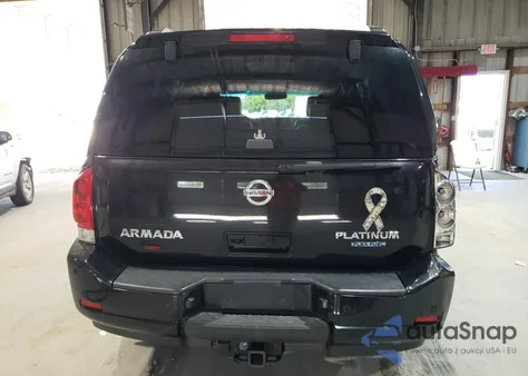 2015 Nissan Armada Platinum from USA, damaged, VIN 5N1BA0NE5FN613250
